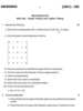 Mathematics Special Paper 2- Graph Theory and Lattice Theory 2012-2013 - B.A. - 2nd Year (SYBA) - University of Pune question paper with PDF download