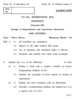 Statistics General Paper 3- Design of Experiments and Operations Research 2011-2012 - B.A. - 3rd Year (TYBA) - University of Pune question paper with PDF download