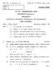 Statistics Special Paper 1- Continuous Probability Distributions and Demography 2011-2012 - B.A. - 2nd Year (SYBA) - University of Pune question paper with PDF download