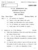 Statistics Special Paper 3- Distribution Theory 2012-2013 - B.A. - 3rd Year (TYBA) - University of Pune question paper with PDF download