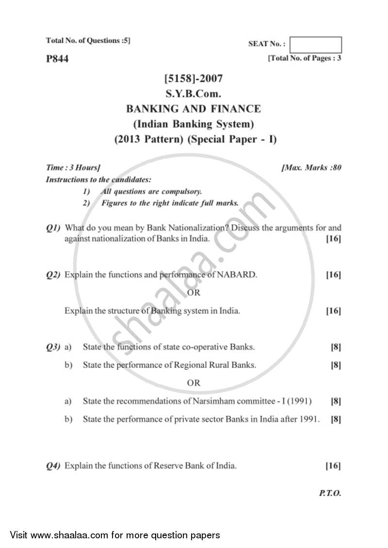 banking-and-finance-1-indian-banking-system-2016-2017-bachelor-of-commerce-b-com-2nd-year