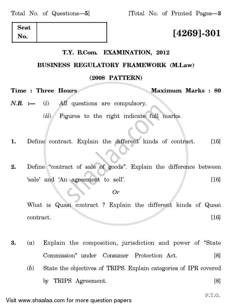 Business Regulatory Framework Meaning In Marathi ...