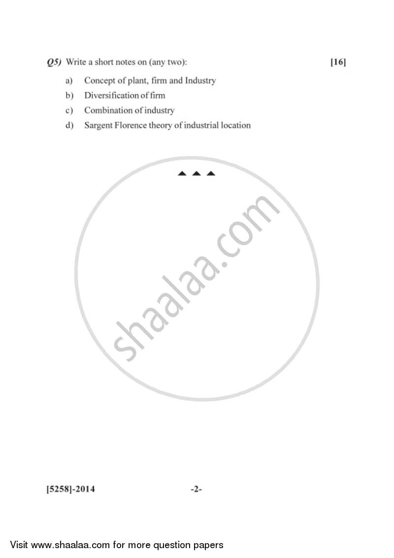 Business Economics (Macro) 2017-2018 - B.Com. - 2nd Year (SYBcom) - University of Pune question paper with PDF download