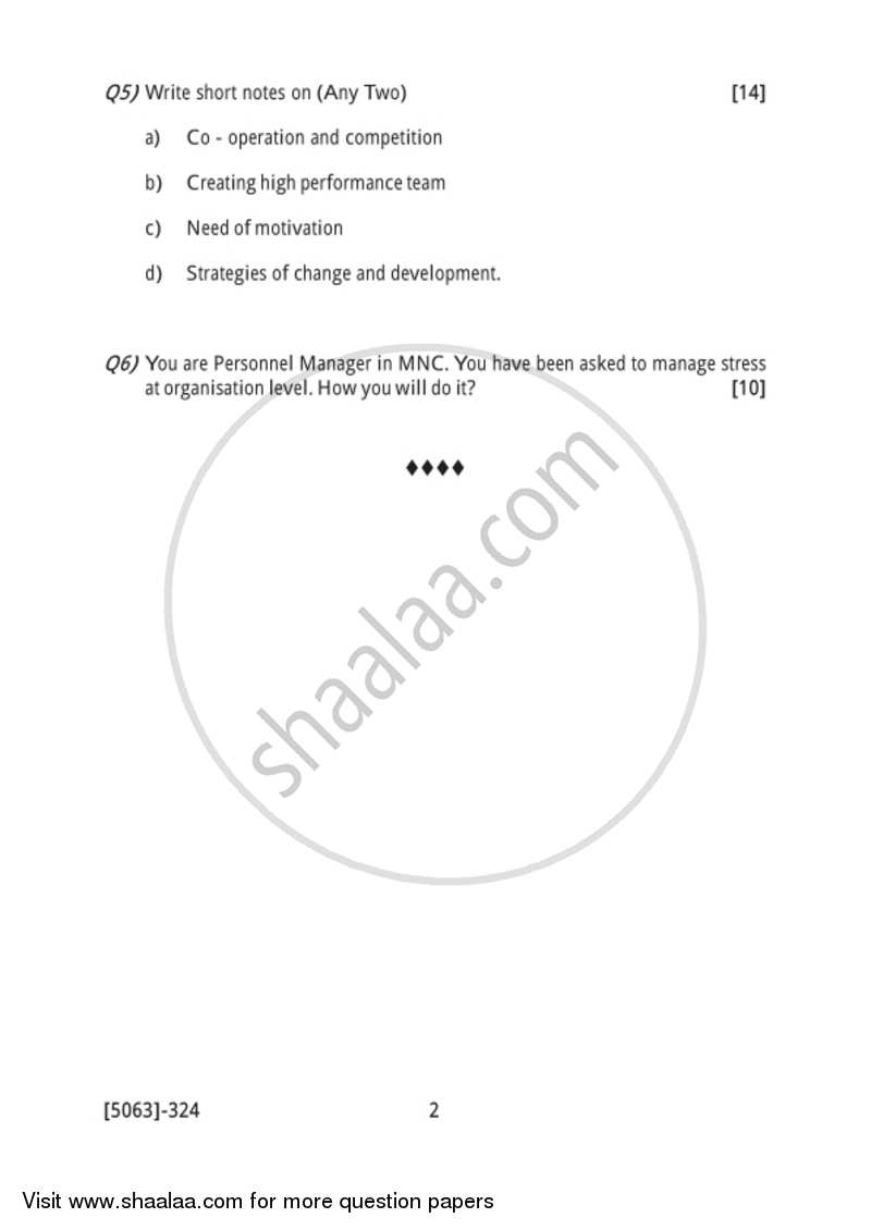 Business Entrepreneurship 3 2016-2017 - B.Com. - 3rd Year (TYBcom) - University of Pune question paper with PDF download