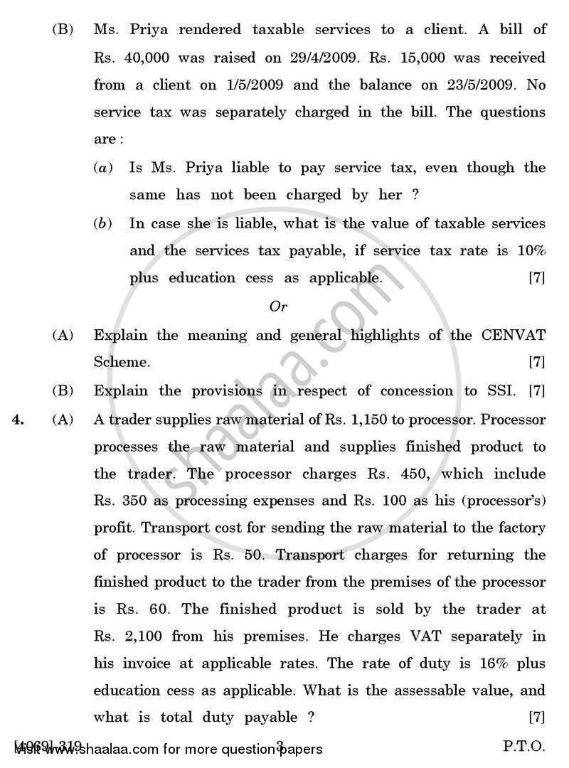 Business Laws and Practices 3 2011-2012 - B.Com. - 3rd Year (TYBcom) - University of Pune question paper with PDF download