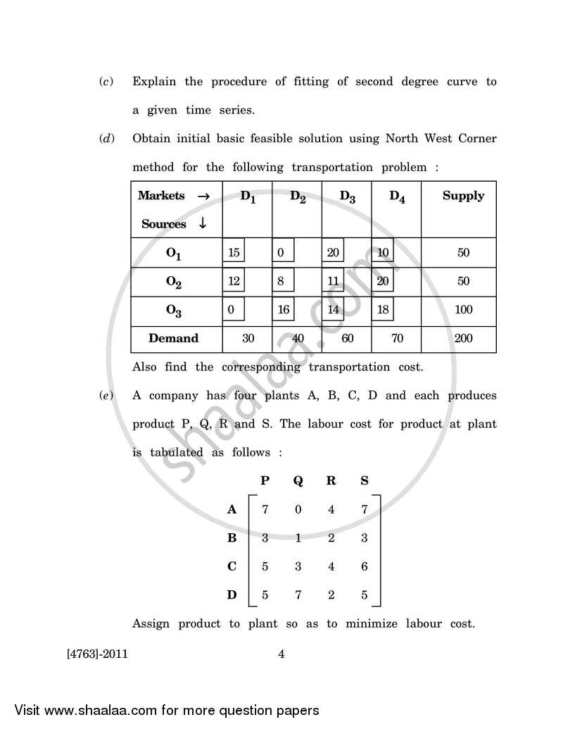 Business Statistics 1 2014-2015 - B.Com. - 2nd Year (SYBcom) - University of Pune question paper with PDF download