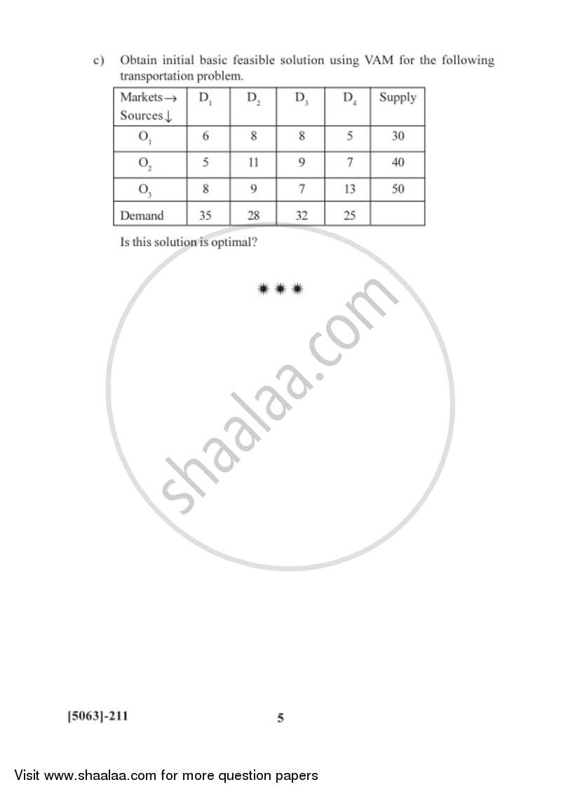 Business Statistics 1 2016-2017 - B.Com. - 2nd Year (SYBcom) - University of Pune question paper with PDF download