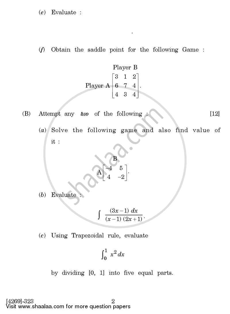 Business Statistics 3 2012-2013 - B.Com. - 3rd Year (TYBcom) - University of Pune question paper with PDF download