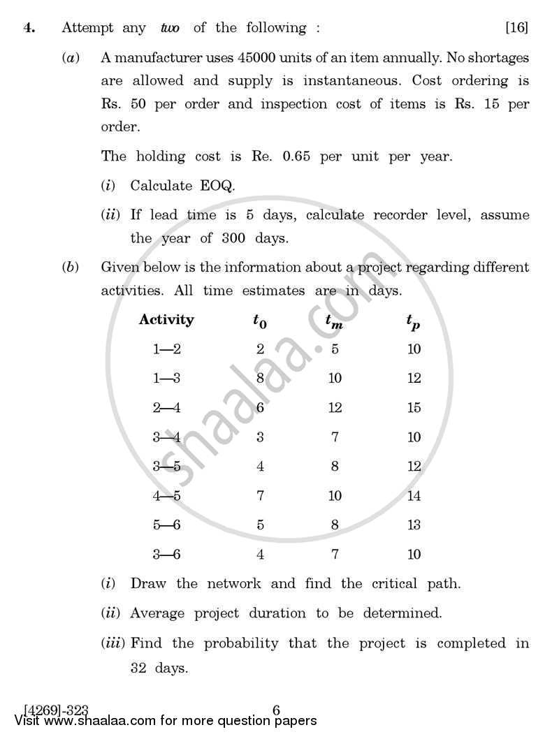 Business Statistics 3 2012-2013 - B.Com. - 3rd Year (TYBcom) - University of Pune question paper with PDF download