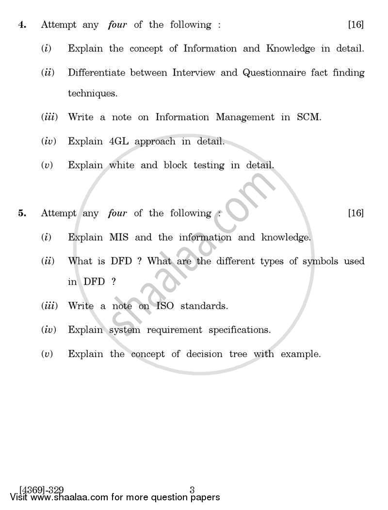 Computer Application 3 - Mis, Software Engineering and Enterprise Resource Planning 2012-2013 - B.Com. - 3rd Year (TYBcom) - University of Pune question paper with PDF download
