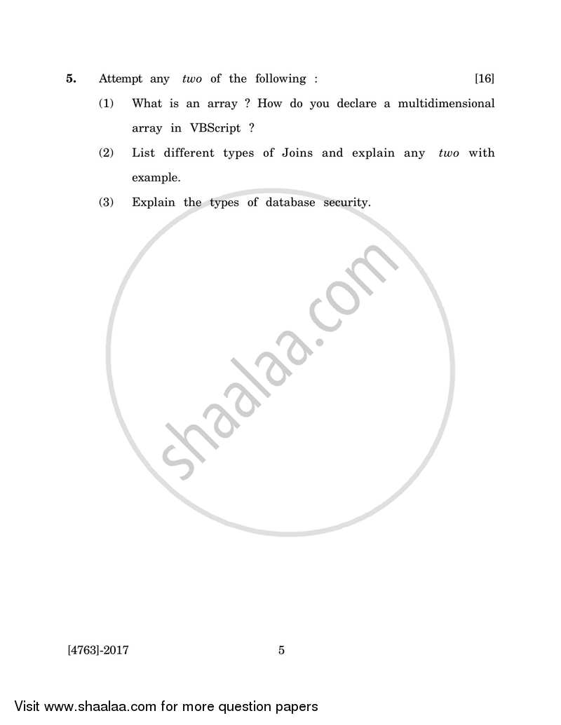 Computer Programming and Applications 1 2014-2015 - B.Com. - 2nd Year (SYBcom) - University of Pune question paper with PDF download