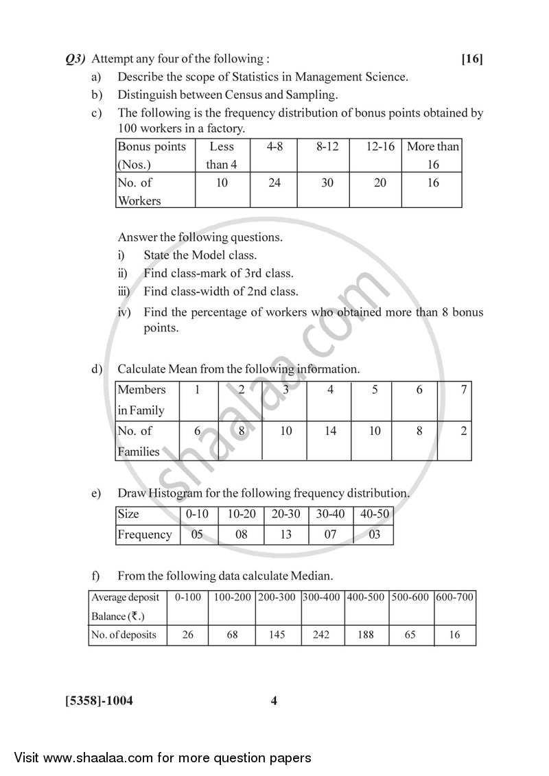 Mathematics and Statistics 2017-2018 - B.Com. - 1st Year (FYBcom) - University of Pune question paper with PDF download