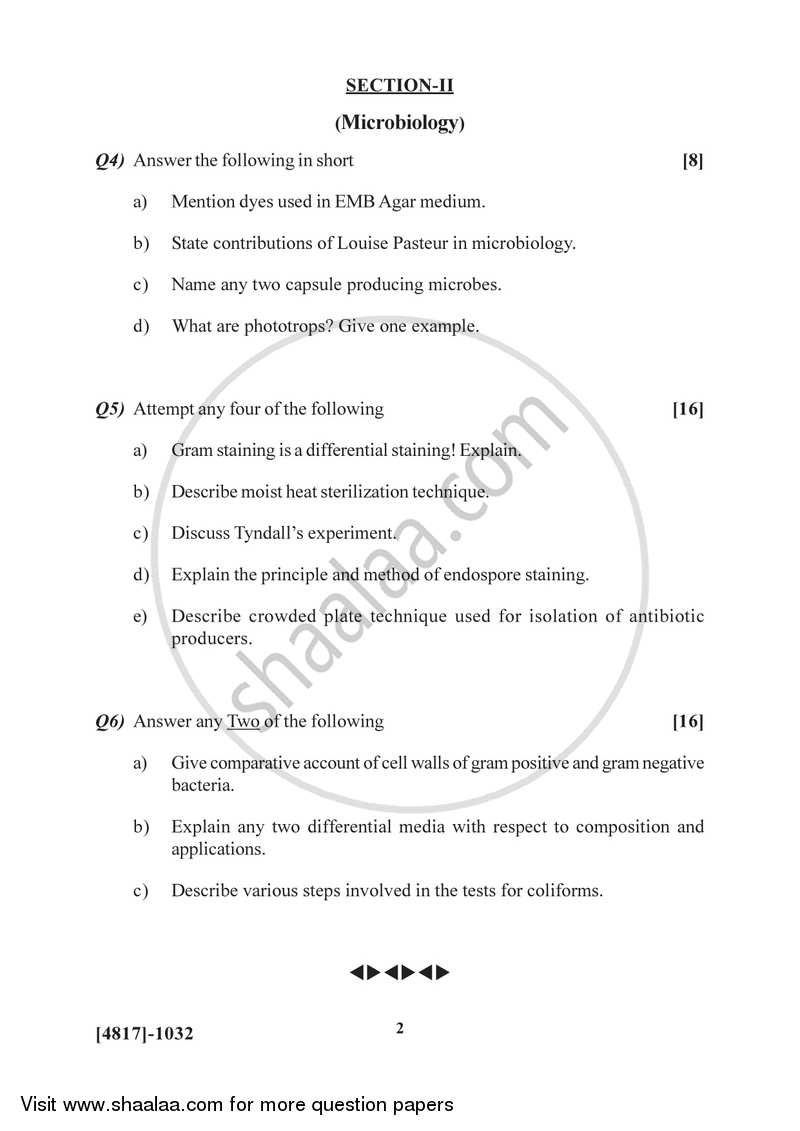 Biochemistry and Microbiology 2015-2016 Semester 2 (FYBSc) - University of Pune question paper with PDF download