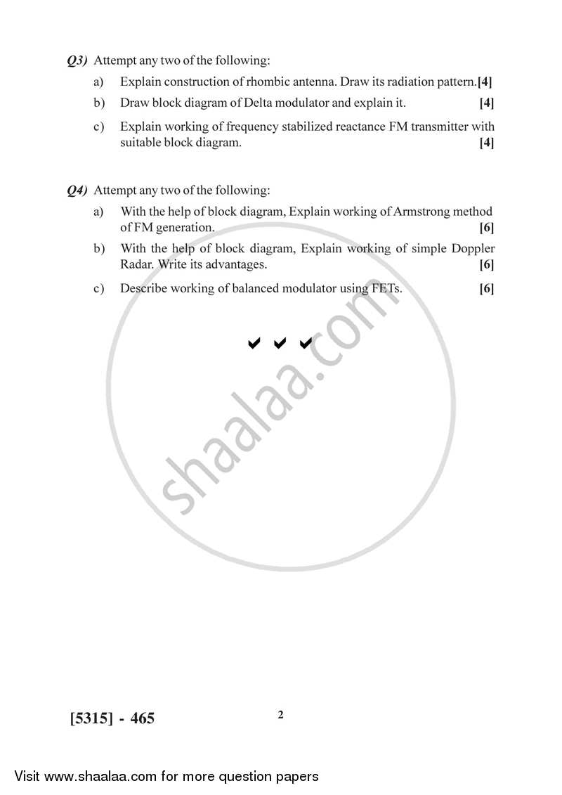 Advanced Communication Systems 2017-2018 - B.Sc. - Semester 6 (TYBSc) - University of Pune question paper with PDF download
