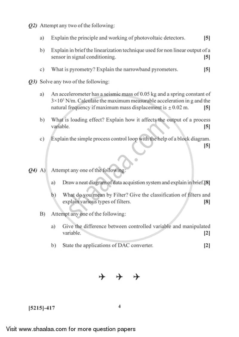 Advanced Electronics 2017-2018 - B.Sc. - Semester 6 (TYBSc) - University of Pune question paper with PDF download