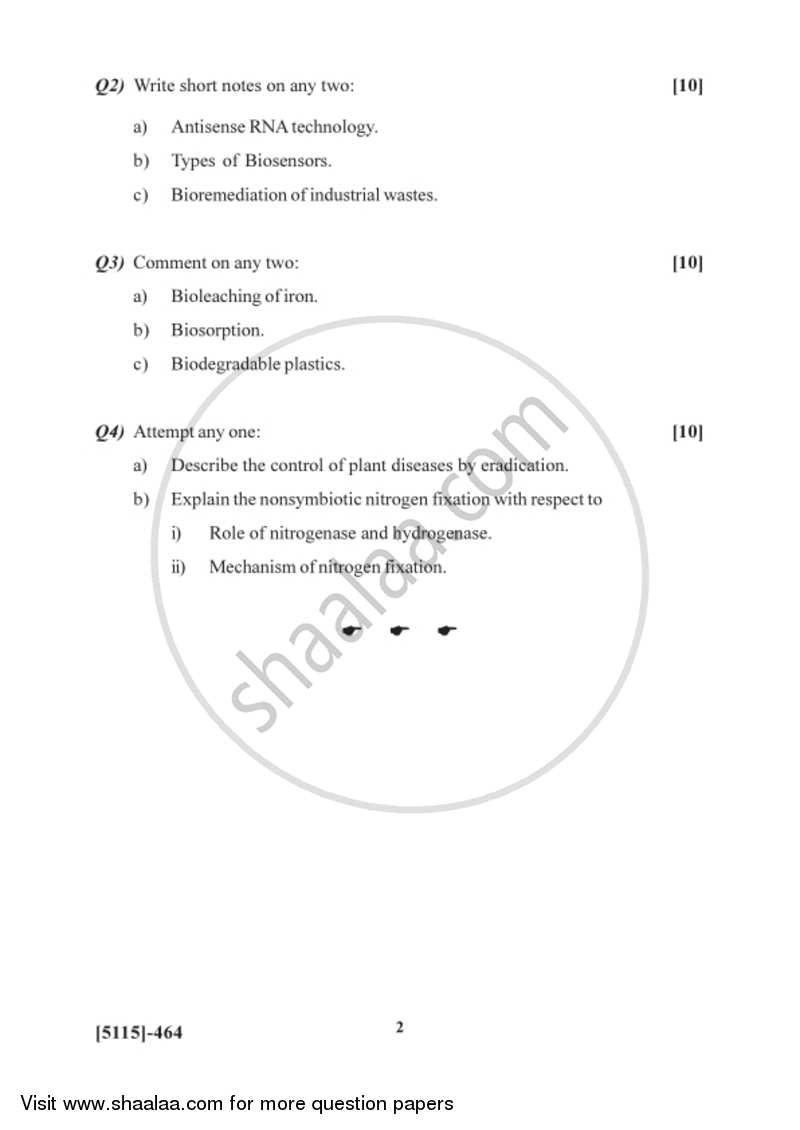 Agricultural and Environmental Microbiology 2016-2017 - B.Sc. - Semester 6 (TYBSc) - University of Pune question paper with PDF download
