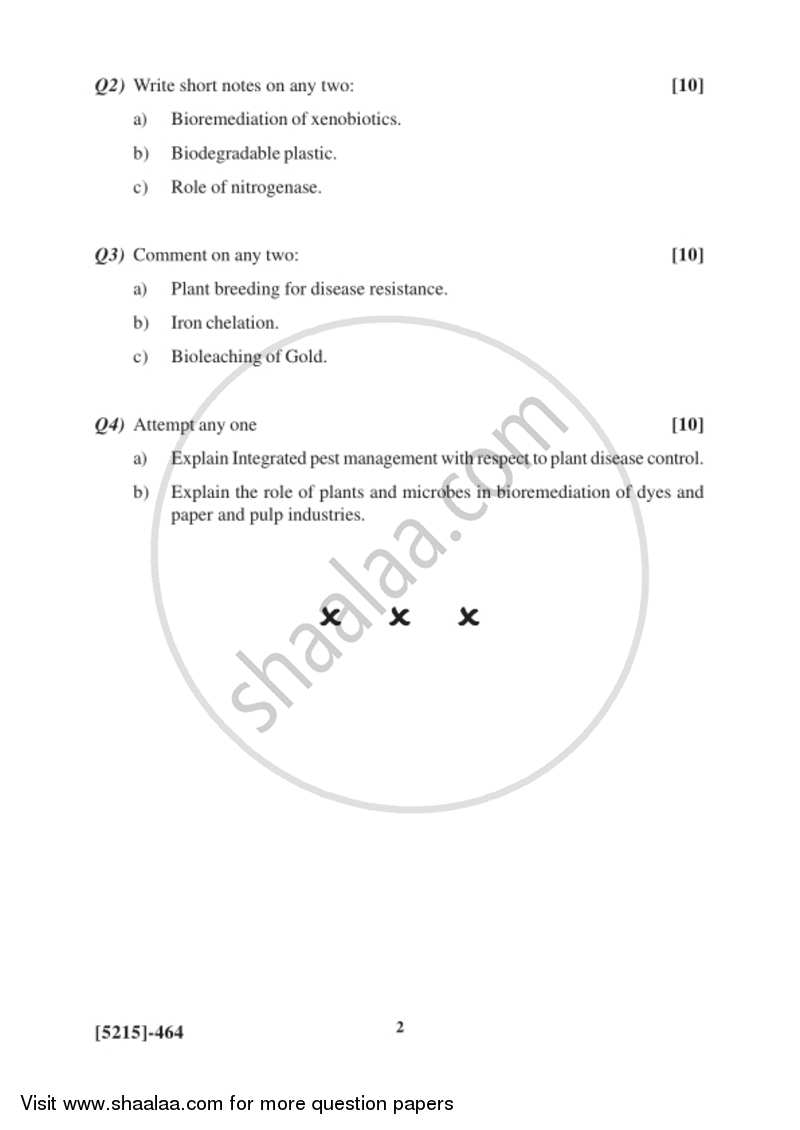 Agricultural and Environmental Microbiology 2017-2018 - B.Sc. - Semester 6 (TYBSc) - University of Pune question paper with PDF download