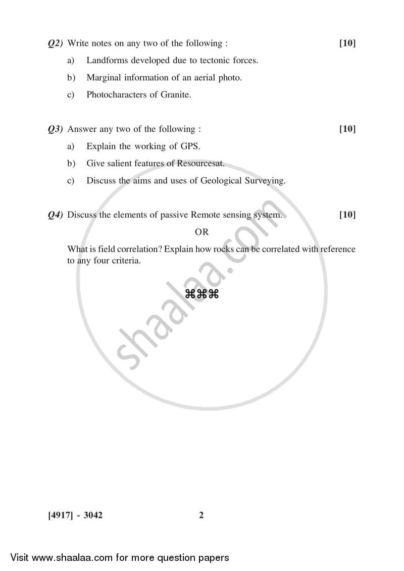 Applied Geology 1 2015-2016 - B.Sc. - Semester 5 (TYBSc) - University of Pune question paper with PDF download