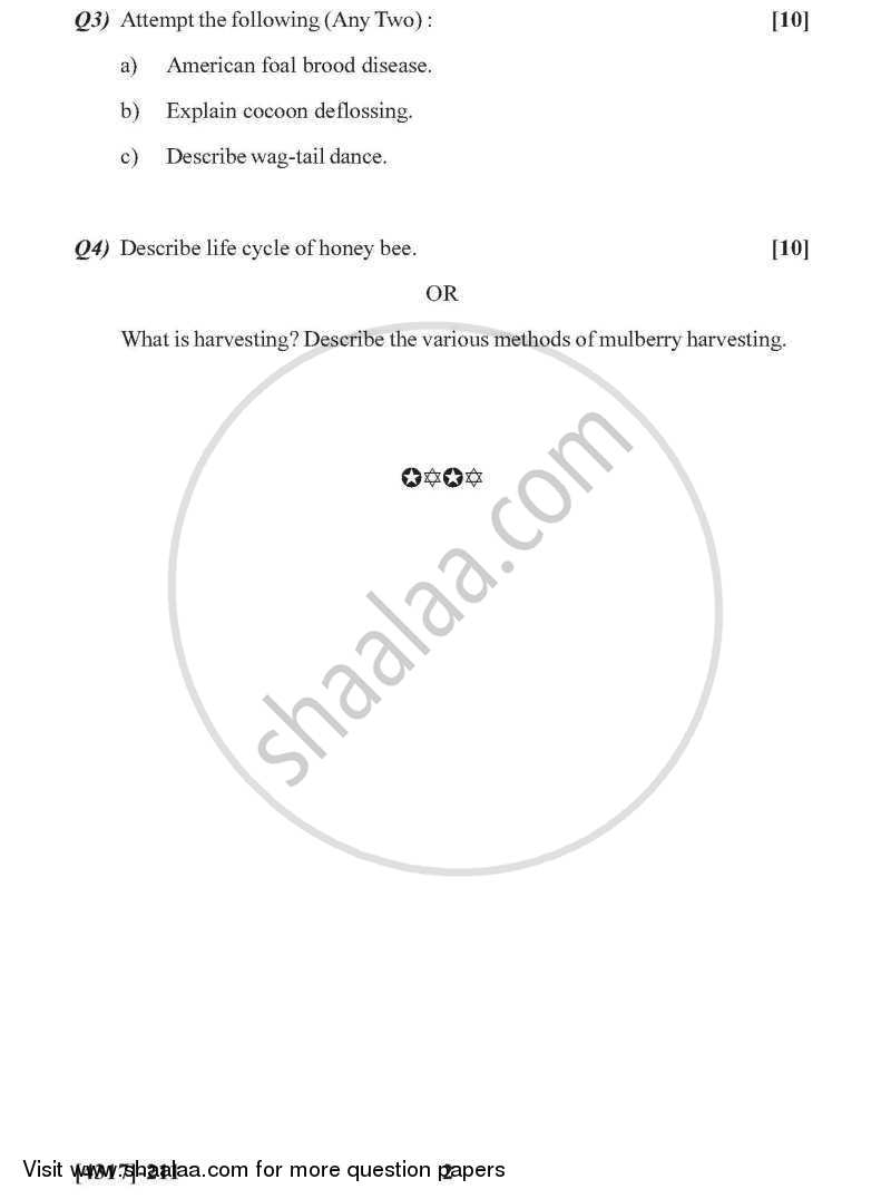 Applied Zoology 2 2013-2014 - B.Sc. - Semester 4 (SYBSc) - University of Pune question paper with PDF download