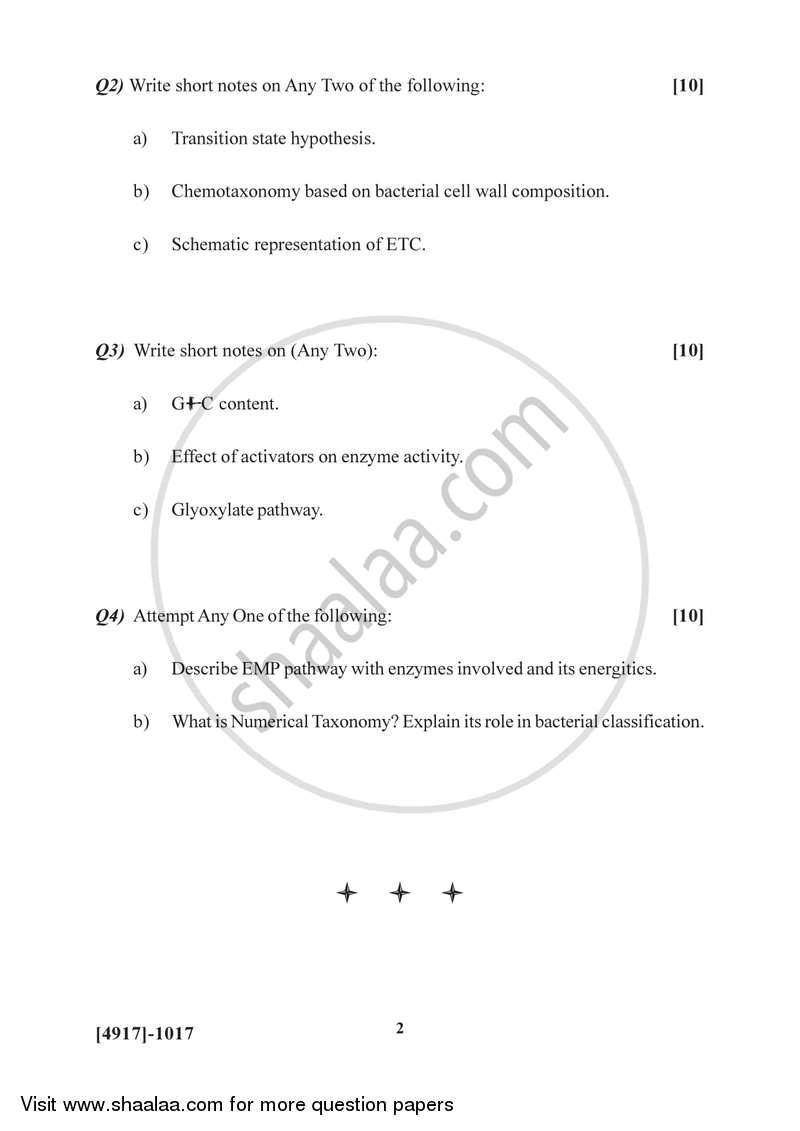 Bacterial Systematics and Physiology 2015-2016 - B.Sc. - Semester 3 (SYBSc) - University of Pune question paper with PDF download