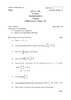 Calculus and Differential Equations 2014-2015 - B.Sc. - Semester 2 (FYBSc) - University of Pune question paper with PDF download