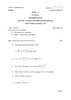 Calculus and Differential Equations 2017-2018 - B.Sc. - Semester 2 (FYBSc) - University of Pune question paper with PDF download