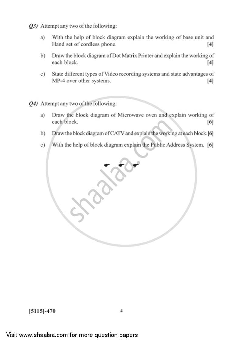 Consumer Electronics 2016-2017 - B.Sc. - Semester 6 (TYBSc) - University of Pune question paper with PDF download