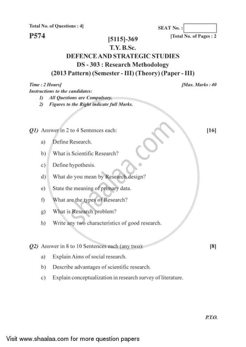Disaster Management 2016-2017 - B.Sc. - Semester 5 (TYBSc) - University of Pune question paper with PDF download