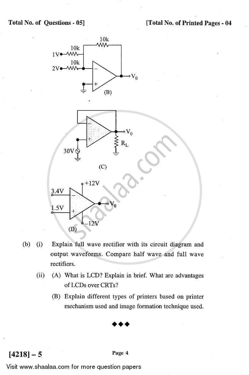 Electronic Devices, Circuits and Computer Peripherals 2012-2013 - B.Sc. - Semester 2 (FYBSc) - University of Pune question paper with PDF download
