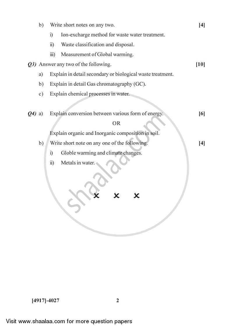 Environmental and Green Chemistry 2015-2016 - B.Sc. - Semester 6 (TYBSc) - University of Pune question paper with PDF download