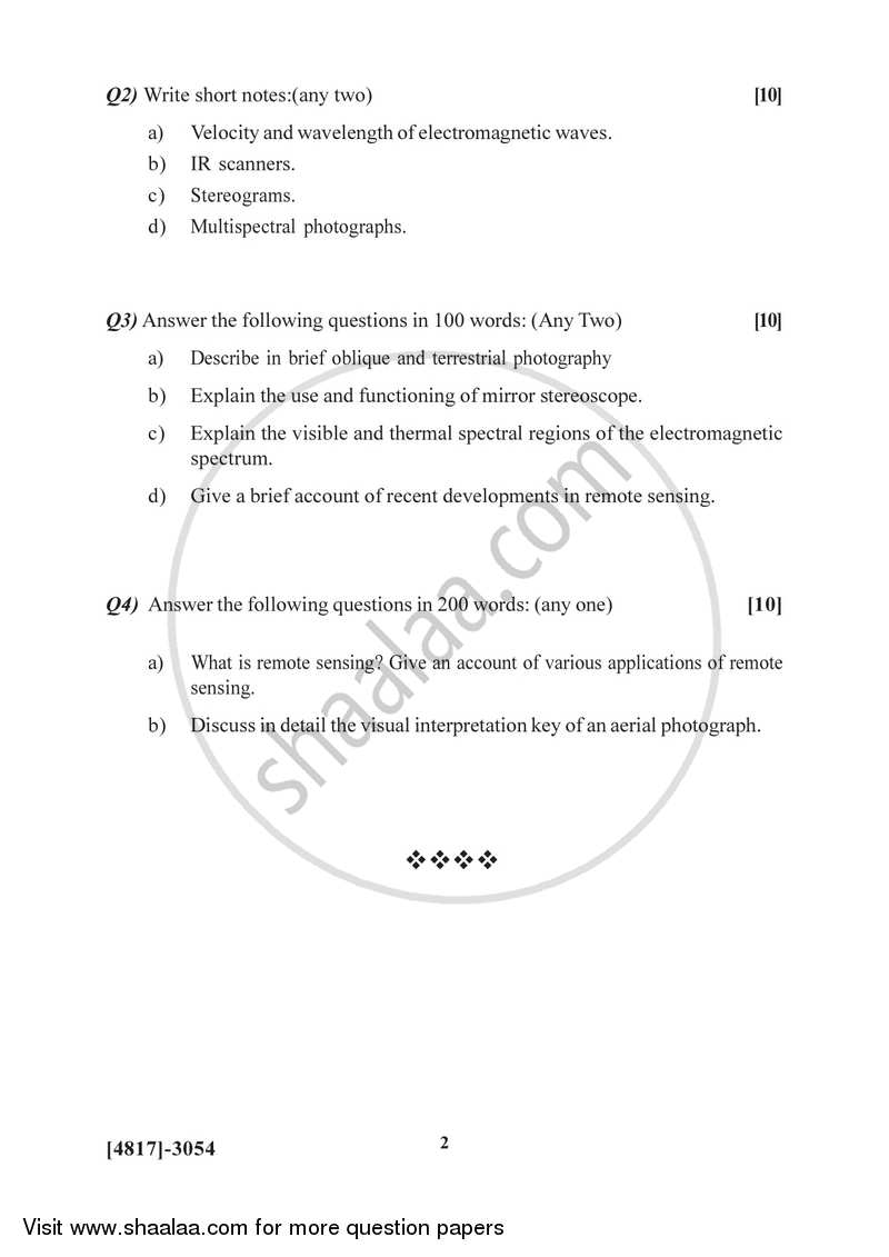 Fundamentals of Geoinformatics 3 2015-2016 - B.Sc. - Semester 5 (TYBSc) - University of Pune question paper with PDF download