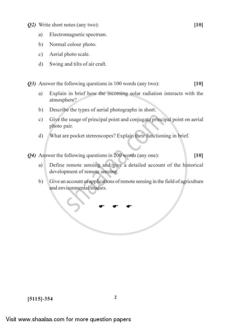 Fundamentals of Geoinformatics 3 2016-2017 - B.Sc. - Semester 5 (TYBSc) - University of Pune question paper with PDF download