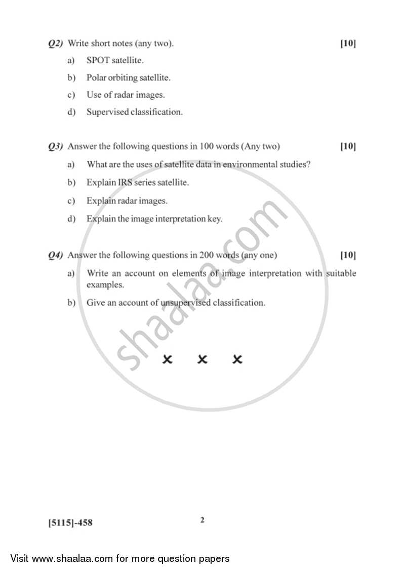 Fundamentals of Geoinformatics 4 2016-2017 - B.Sc. - Semester 6 (TYBSc) - University of Pune question paper with PDF download