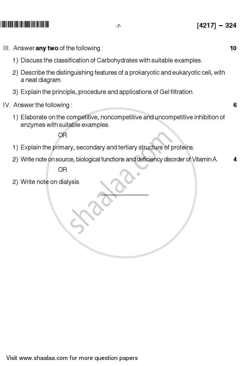 Introduction to Biochemistry and Molecular Biology 2012-2013 - B.Sc. - Semester 5 (TYBSc) - University of Pune question paper with PDF download