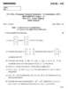 Linear Algebra 2013-2014 - B.Sc. - Semester 3 (SYBSc) - University of Pune question paper with PDF download