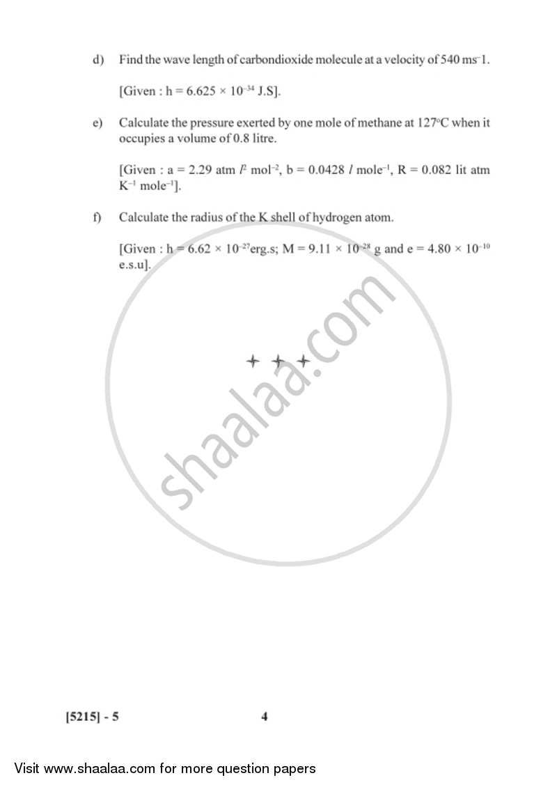 Physical and Inorganic Chemistry 2017-2018 - B.Sc. - Semester 2 (FYBSc) - University of Pune question paper with PDF download
