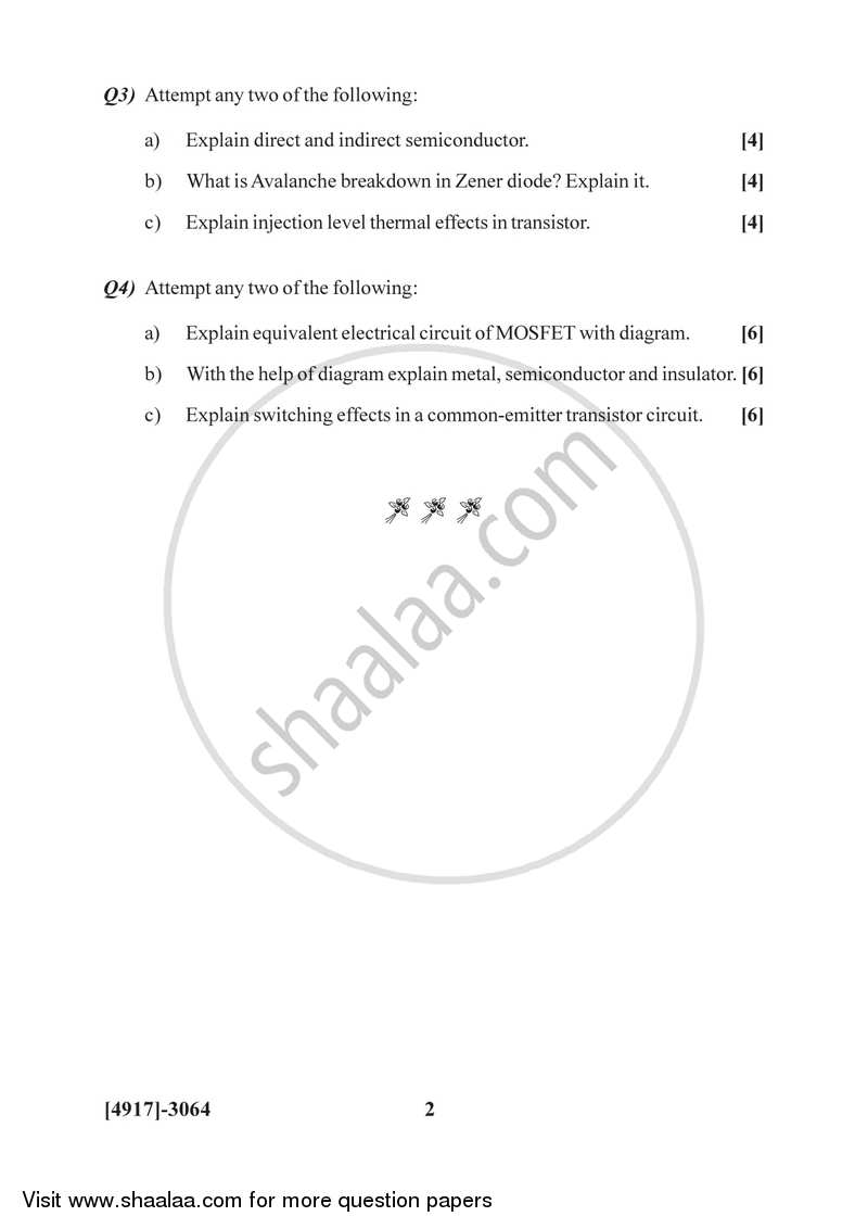 Principles of Semiconductors Devices 2015-2016 - B.Sc. - Semester 5 (TYBSc) - University of Pune question paper with PDF download
