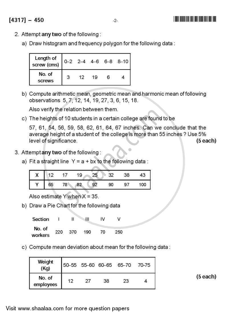 Statistical Computing Using R Software 2013-2014 - B.Sc. - Semester 6 (TYBSc) - University of Pune question paper with PDF download