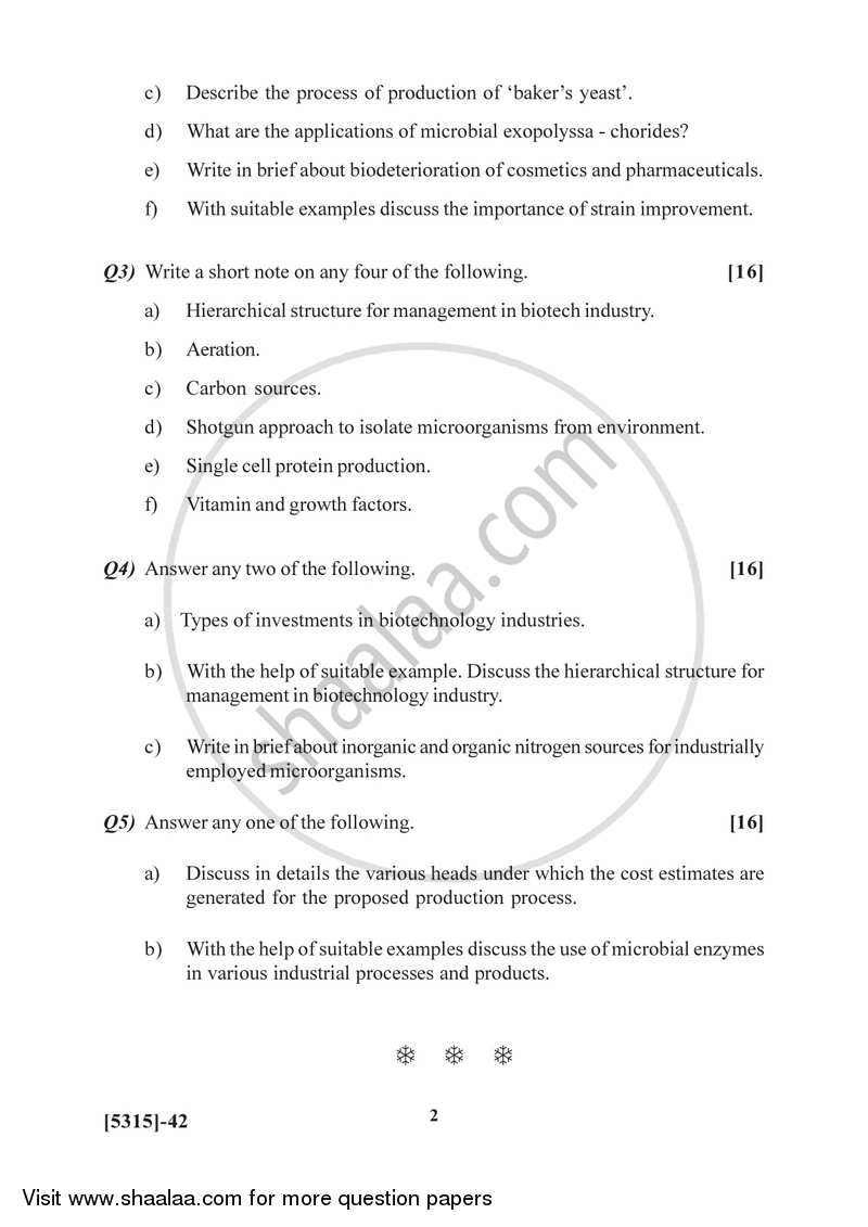 Industrial Processes and Products 2017-2018 Semester 2 (FYBSc) - University of Pune question paper with PDF download