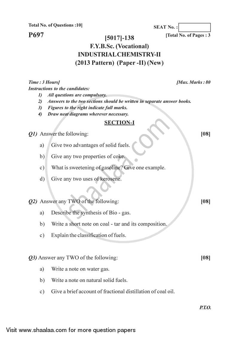 Material and Energy Balance 2016-2017 Semester 2 (FYBSc) - University of Pune question paper with PDF download