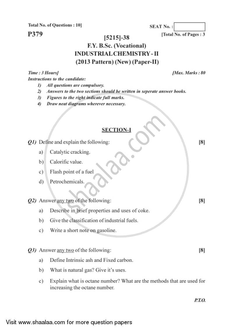 Material and Energy Balance 2017-2018 Semester 2 (FYBSc) - University of Pune question paper with PDF download