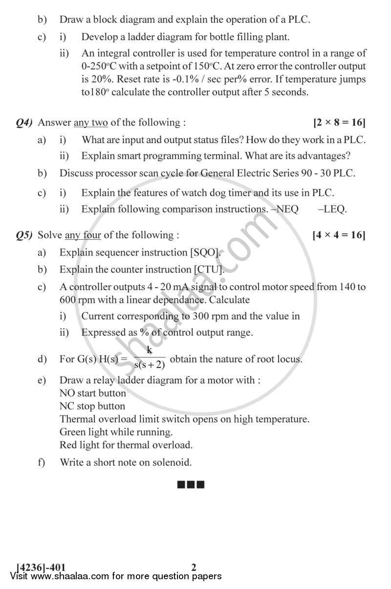 Control Systems 2012-2013 - M.Sc. - Semester 4 - University of Pune question paper with PDF download