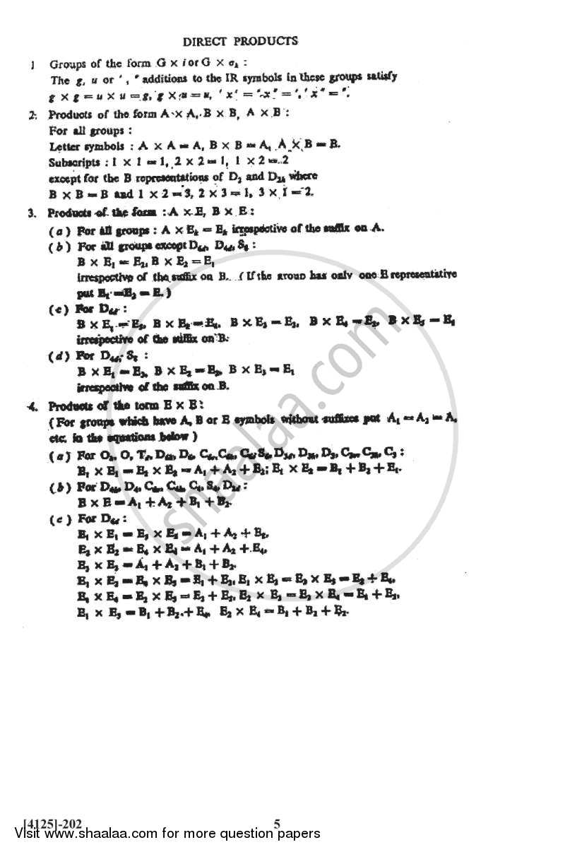 Inorganic Chemistry 2 2011-2012 - M.Sc. - Semester 2 - University of Pune question paper with PDF download