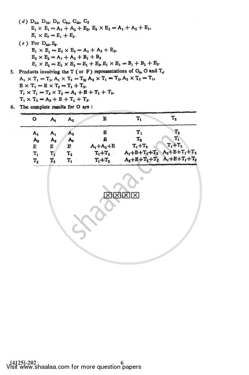 Inorganic Chemistry 2 2011-2012 - M.Sc. - Semester 2 - University of Pune question paper with PDF download