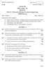 Molecular Biology and Genetic Engineering 2011-2012 - M.Sc. - Semester 2 - University of Pune question paper with PDF download