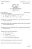 Sedimentology 2012-2013 - M.Sc. - Semester 1 - University of Pune question paper with PDF download