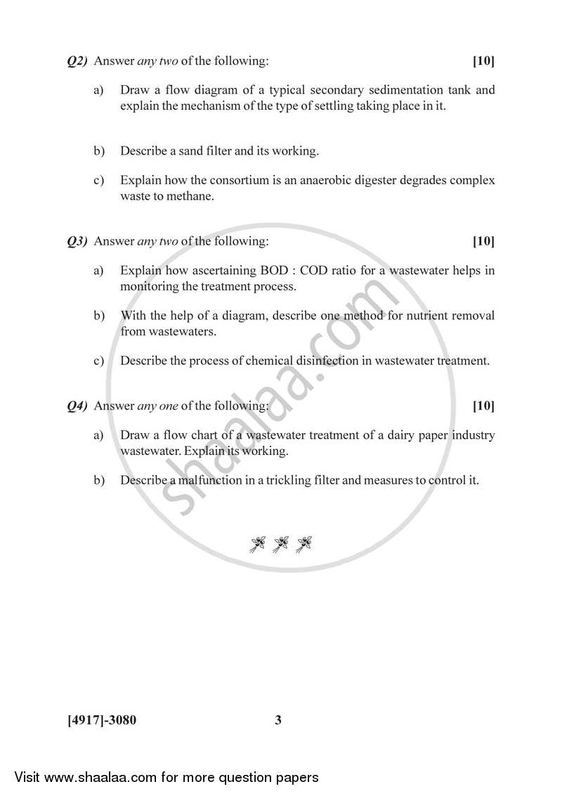 Pollution Control Technology 2015-2016 Semester 5 (FYBSc) - University of Pune question paper with PDF download