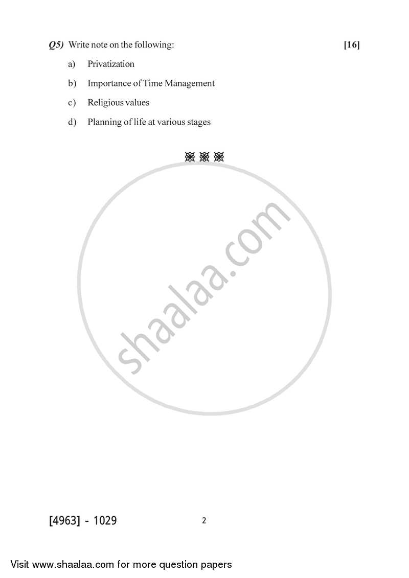 Restructuring 2015-2016 Semester 1 (FYBSc) - University of Pune question paper with PDF download